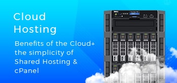 cloud hosting with image