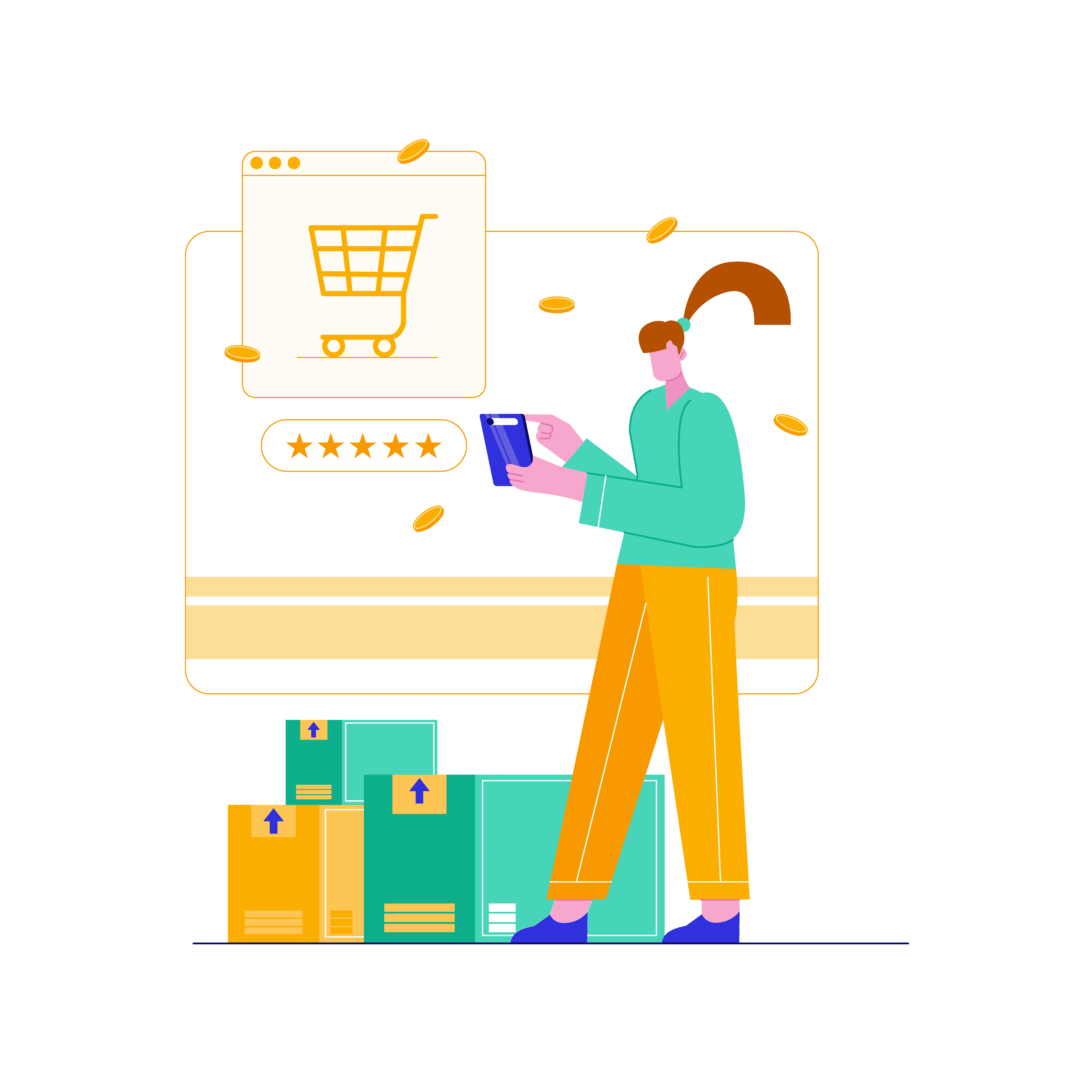 Online-Shopping-Illustration